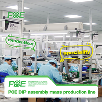 Service d'assemblage de cartes de circuits imprimés (PCB) SMT, fabricant de PCBA certifié ISO13485, vias aveugles et enterrés HASL, MOQ 1 pièce, clé en main, sans plomb