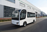 Mini-bus électrique personnalisable DAOD pour 21 passagers, service OEM avec direction à droite, sièges entourés de climatisation