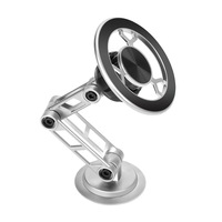 Support magnétique pour téléphone de voiture, style MagSafe 360 °   Utilisation multifonctionnelle rotative pour voiture