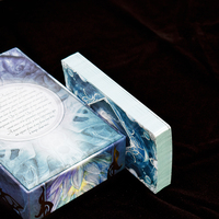 Jeu de cartes Oracle de divertissement personnalisé, impression offset CMJN couleur, avec boîte rigide en deux parties pour les sports de loisirs en intérieur