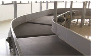 Eğri bant yüksek verimli parsel taşıma konveyörleri ile lojistik parsel sıralama konveyör sistemi - Product Image 4