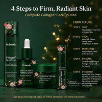 Dr. Isendo Gel Hydratant Contour des Yeux à la Caféine et Peptides, Applicateur Roll-on Anti-Poches et Cernes, OEM