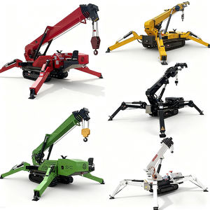 T-020 דיזל מיני חדש הרמת זחילה מנוף 3 עכביש זחל רירית בום הידראולי בום להרים גסים ג 'יב טלסקופי קטן עכביש - Product Image 4