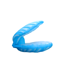 Coquille de palourde gonflable géante personnalisée à LED couleur, étanche, résistante au soleil, durable, lumières en forme de coquillage, double tension, pour fêtes et scènes