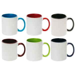Di alta Qualità due colori Personalizzata 11 once di Sublimazione In Bianco di Colore della Porcellana All'interno della Tazza Della Tazza - Product Image 4