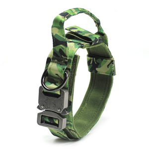 Soft <strong>Padded</strong> Heavy Duty Tactical Pet <strong>Dog</strong> <strong>Collar</strong> with Handle Personalized Quick Release Feature for <strong>Medium</strong> and Large <strong>Dogs</strong> - Product Image 5