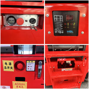 CE-gecertificeerd 4-18m 320KG capaciteit loodzuurbatterij aangedreven elektrische schaarliftplatform voor de detailhandel - Product Image 5