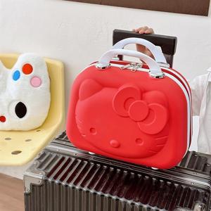 กระเป๋าเดินทางเด็กแบบล้อลาก 14 นิ้ว วัสดุ ABS ลายการ์ตูน สำหรับใส่เครื่องสำอางและของใช้ส่วนตัว ของขวัญสำหรับเด็กผู้หญิง กระเป๋าเดินทางสำหรับใส่เครื่องสำอาง ลดราคาพิเศษ - Product Image 4