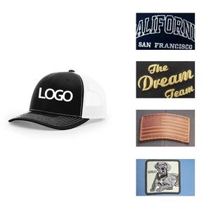 Modèle Richardson en maille personnalisée 112 casquettes de baseball plaine Snapback chapeau de Sport avec Logo chapeau de soleil camionneur chapeaux vierges - Product Image 4