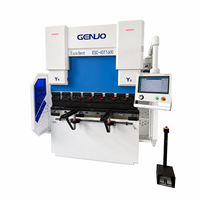 Prensa Plegadora CNC Genuo con Controlador Propio, Máquina de Doblado de Chapa Metálica Programable de Alta Precisión