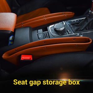 Multi-Functional Waterproof Leather Car Seat Gap <b>Storage</b> <b>Box</b> with 1.5L Capacity Insertion Style - Product Image 4