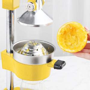 D0100HR7FPP Commercial Manual Juicer Eco-Friendly Safe Hand Press <b>Juice</b> <b>Extractor</b> Squeezer Yellow for Orange Citrus Vegetables - Product Image 4