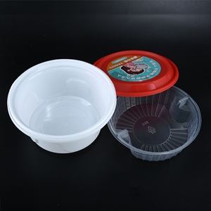 2025 mới có thể khóa dùng một lần nhựa Reman bát bị rò rỉ bằng chứng Vòng Togo súp container với riêng biệt mì - Product Image 1