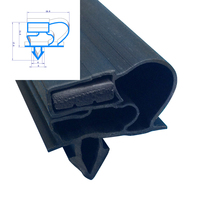 Bandes d'étanchéité en caoutchouc PVC pour réfrigérateur, congélateur, chambre froide, profil extrudé pour porte