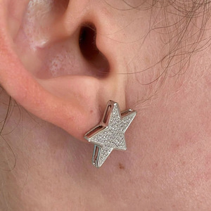 Orecchini a Forma di Stella per Donne, Design Unico, Accessori per Orecchie da Indossare Quotidianamente - Product Image 5