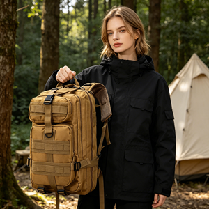 Sac à dos <span class=keywords><strong>de</strong></span> randonnée vintage à prix d'usine, sac à dos <span class=keywords><strong>de</strong></span> chasse décontracté avec logo personnalisé, sac à dos tactique tendance imperméable à <span class=keywords><strong>livraison</strong></span> rapide - Product Image 3