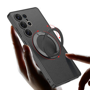 Custodia per <span class=keywords><strong>Samsung</strong></span> Galaxy S24 Ultra con Anello e Supporto, <span class=keywords><strong>Cover</strong></span> Magnetica in Pelle per <span class=keywords><strong>Samsung</strong></span> S23 Ultra, Custodia per Telefono <span class=keywords><strong>Samsung</strong></span> S25 Ultra - Product Image 2