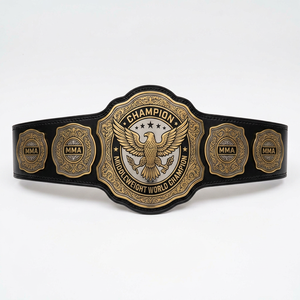 <b>Elite</b> MMA World Martial Art Middleweight Championship Belt Global Series Division Championship Belt Adult Size Championship Belt - Product Image 1