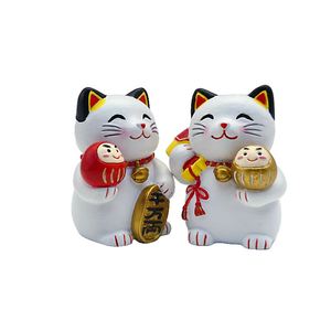 Gato de la Fortuna Japonés de Resina 3D Personalizado, Decoración para el Hogar, Recuerdo, Diseño Kawaii, Regalo de Aniversario - Product Image 1