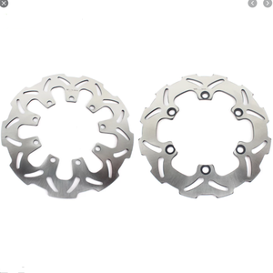 ชิ้นส่วนจักรยานสกปรก230มม. แผ่นดิสก์เบรคด้านหลังจานโรเตอร์สำหรับคาวาซากิ KXL650 <span class=keywords><strong>KLX</strong></span> 250 <span class=keywords><strong>650</strong></span> - Product Image 3