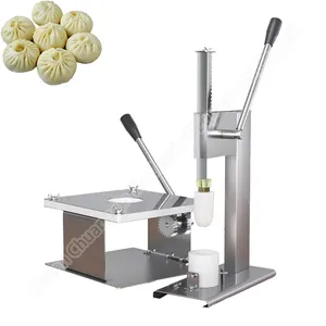 Máquina de línea de producción de bollos rellenos al vapor, máquina de exhibición de pastel de carne, máquina automática para hacer dumplings de sopa China Momo