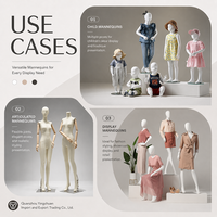 Mannequin personnalisable à prix compétitif pour magasin, modèle humain réaliste, courbé, éclatant et magnifique pour centre commercial