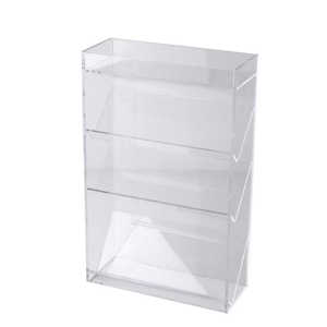 Rõ ràng Acrylic Countertop hiển thị trường hợp tủ Acrylic mỹ phẩm Organizer Showcase <span class=keywords><strong>Lip</strong></span> <span class=keywords><strong>Gloss</strong></span> chai nước hoa Acrylic hiển thị - Product Image 5
