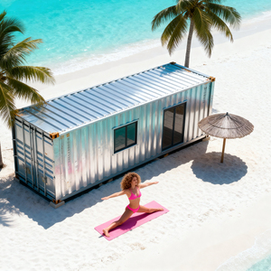 Nhà hai tầng có thể gập lại nhà 1-3 phòng ngủ 20 40ft gấp ra container nhà gấp một khung di động hiện đại - Product Image 2