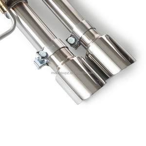 Aliso Factory Wholesale para Audi RS5 4,2 B8 2010-2016 Sistema de escape de válvula electrónica Ss304 Catback Performance Escape modificado - Product Image 1