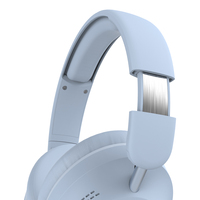 Casque sans fil à faible latence avec suppression du bruit, casque Bluetooth supra-auriculaire ANC