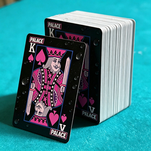 Cartes à jouer personnalisées imprimées, coins carrés, finition brillante, jeu de cartes durable, boîte en papier, cartes à jouer en papier pour poker - Product Image 1
