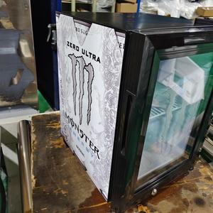 21L Commercial Cooler Mini Display <strong>Fridge</strong> for <strong>Energy</strong> Drinks Glass Door with LED Logo Professional Cooling - Product Image 6