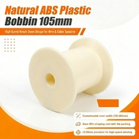 Bobine en plastique vide écologique pour bande LED et fil optique, petite bobine de fil en plastique, noyau en plastique pour ruban