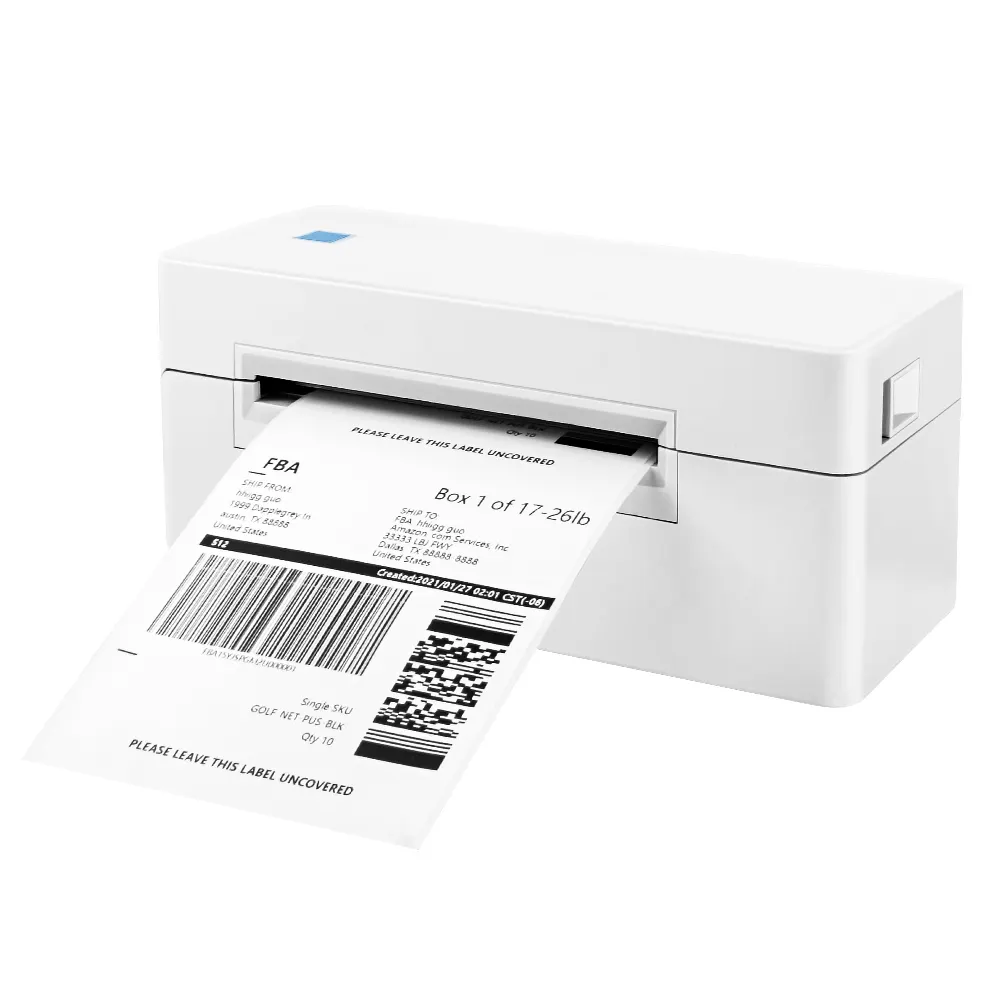 150 mm/s Frachtschein-Druckermaschine Rolle Aufkleber Barcode 4×6 Versandetikett-Thermodrucker für UPS Wish Ebay Fedex