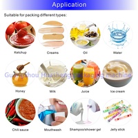 Nieuwe Automatische Vloeibare Fruit Gel Geconcentreerd Sap Speciale Vormige Stok Zak Verpakkingsmachine Voor HS240TY
