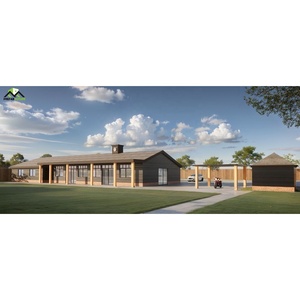 Estructura de acero industrial y comercial portátil modular prefabricada para edificios de oficinas modernos y tiendas de clubes - Product Image 3