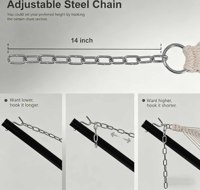 Hamac d'extérieur avec support inclus, hamac pour deux personnes avec barre de maintien incurvée, oreiller et sac de transport, intérieur/extérieur