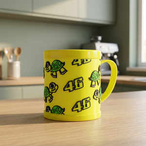 Offizieller Valentino Rossi VR46 Turtles Becher VRUMU312301 aus Kunststoff-Spritzguss mit charakteristischem VR46-Design - Product Image 2