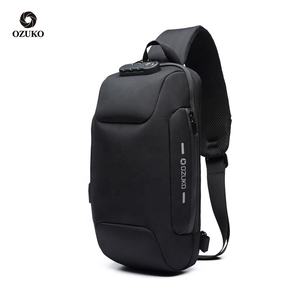 <span class=keywords><strong>Ozuko</strong></span> 9223 Ny Bolso <span class=keywords><strong>Bandolera</strong></span> Personalizado, Bolsos Cruzados para Hombre, Bolsos de Mensajero Deportivos de Silicona, Bolso de Hombro - Product Image 2