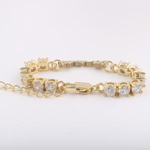 Collier et <span class=keywords><strong>bracelet</strong></span> personnalisés en argent et or 18 carats pour enfants, plaque de nom personnalisée - Product Image 5