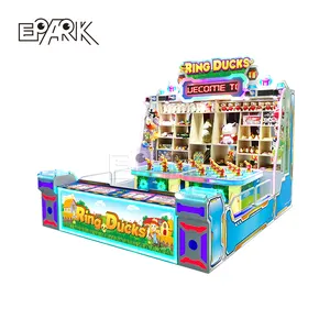 Lucky Ring Duck Earn Money Latest Family Carnival Booth Claw Machine With Bonus Game