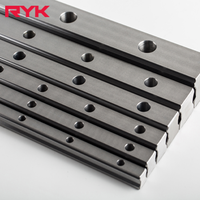 Rail de guidage linéaire ODM HGR25 1000mm 4000mm avec bloc linéaire HGH25CA, matériau en acier, composant central de roulement pour les industries CNC