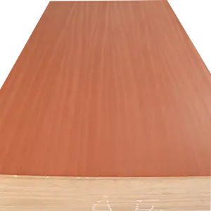 Tamaño estándar de buena calidad de espesor fino Sapele pommele hoja de madera 4x8 chapa de madera contrachapada