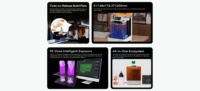 Creality Halot X1 Combo 16K Printer 3D Fotocuring dengan Kecepatan Cetak Hingga 170mm/jam, 92 Zona Pencetakan Cepat, Printer Resin UV dengan Eksposur Cerdas