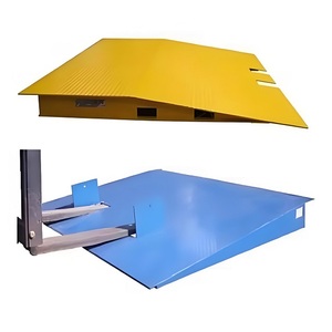 Container rampe FCR65 Lädt bis zu 6,5 Tonnen Diese faltbare Rampe verfügt über verstärkte Verriegelung ketten für die Sicherheit während des Betriebs - Product Image 6