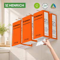Lot de 3 paquets de mouchoirs en papier suspendus, doux, 3 plis, épais, jetables, pour la maison et les restaurants, vente en gros