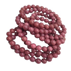 Pierres précieuses en <span class=keywords><strong>Rhodonite</strong></span> naturelles, vente en gros, cm, ligne noire, bijoux - Product Image 6