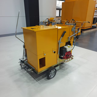 Machine de marquage routier convexe bicomposant la plus vendue, composants de moteur de pompe horizontale électrique 5,5 CV à faible puissance