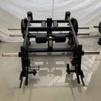 Máquina de Peso Muerto Multifuncional con Carga de Discos y Construcción de Acero para Entrenamiento de Fuerza y Seguridad - Equipo de Fitness para Gimnasio