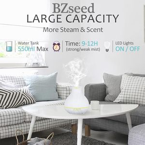 Hot Sale USB Electric 7 Color Led Light 130ml <b>Home</b> Aromatherapy Ultrasonic Cool Mist Air <b>Essential</b> Oil Diffuser Office - Product Image 2
